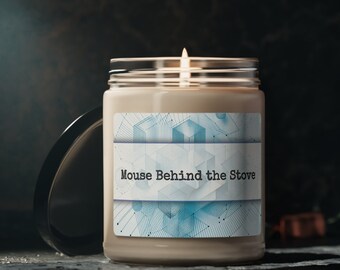 Mouse Behind the Stove Scented Soy Candle, 9oz  | Funny Candle | Gag Gift | Funny Candle | Gift for Her | Gift for Him