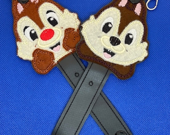 Porte-oreilles Tamia Porte-bandeau inspiré de Chip and Dale, oreilles de Disneyland inspiré de Disney, porte-oreilles de Mickey Minnie Mouse