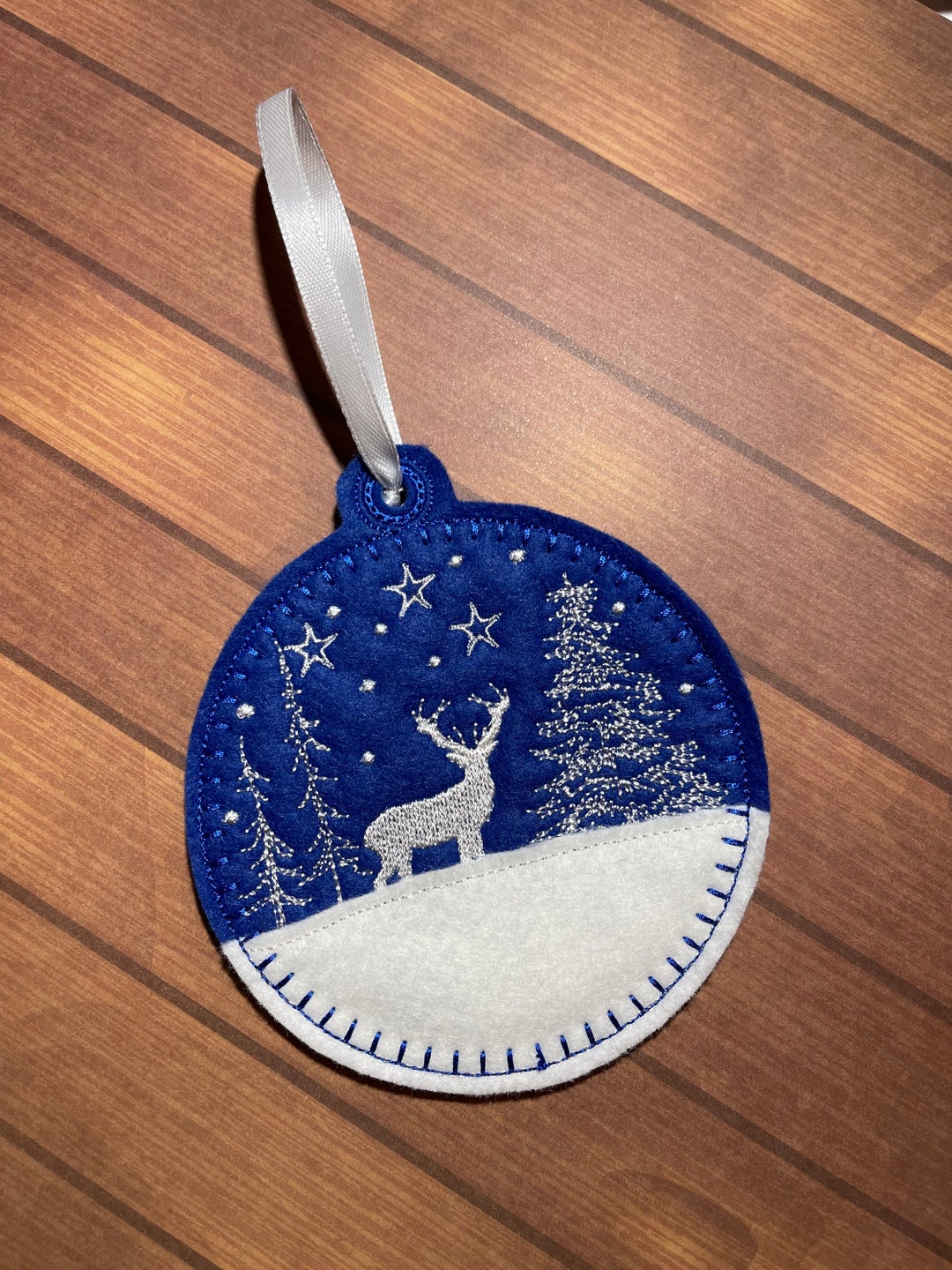 Christmas Baubles, Christmas Decoration Bauble Ornament, Personalised ...