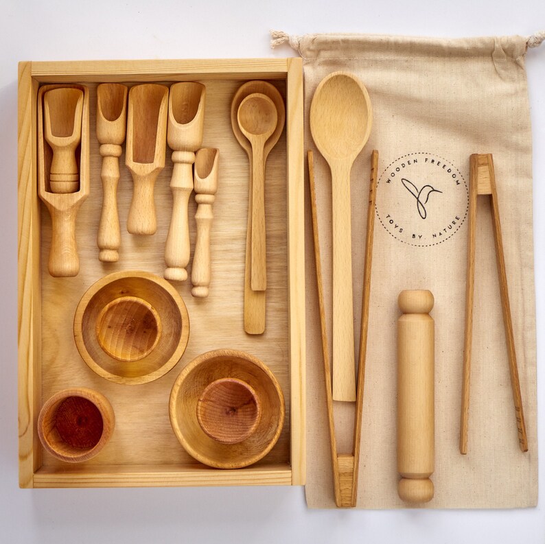 Extra Large Sensory Bin Tools Wooden Tray Sensory Play Box Etsy