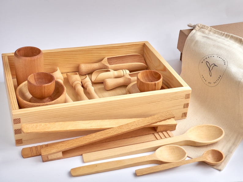 Extra Large Sensory Bin Tools Wooden Tray Sensory Play Box Etsy