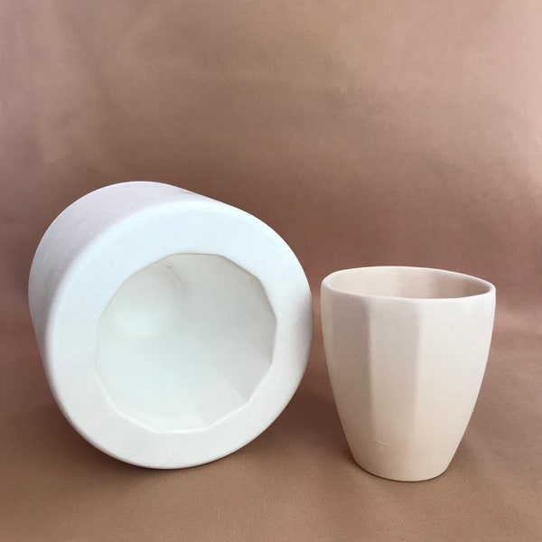 Mug Mold For Ceramic | Slip Casting Plaster Mold | EK073