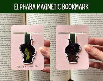 Elphaba Magnetic Bookmark | Wicked For Good, Double-Sided