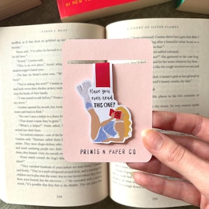 ACOTAR Magnetic Bookmark | ACOTAR Bookmark | Juno Pose Bookmark
