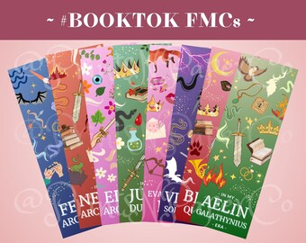 Booktok FMC Bookmark Set: Fantasy Book Series (Digital Download)