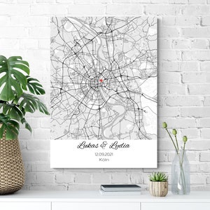 Where It All Began Personalized Print, Romantic Anniversary Gift For Him