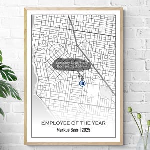Récompense d'employé de l'entreprise - Cadeau de carte de bureau personnalisée pour récompenser le personnel - Cadeau d'appréciation de patron ou de RH pour le meilleur joueur ou MVP