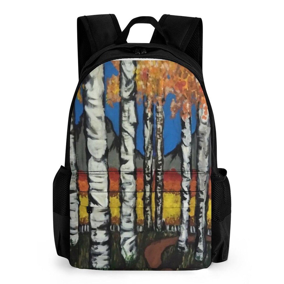 Aspen Tree Backpack With Pocket - Etsy