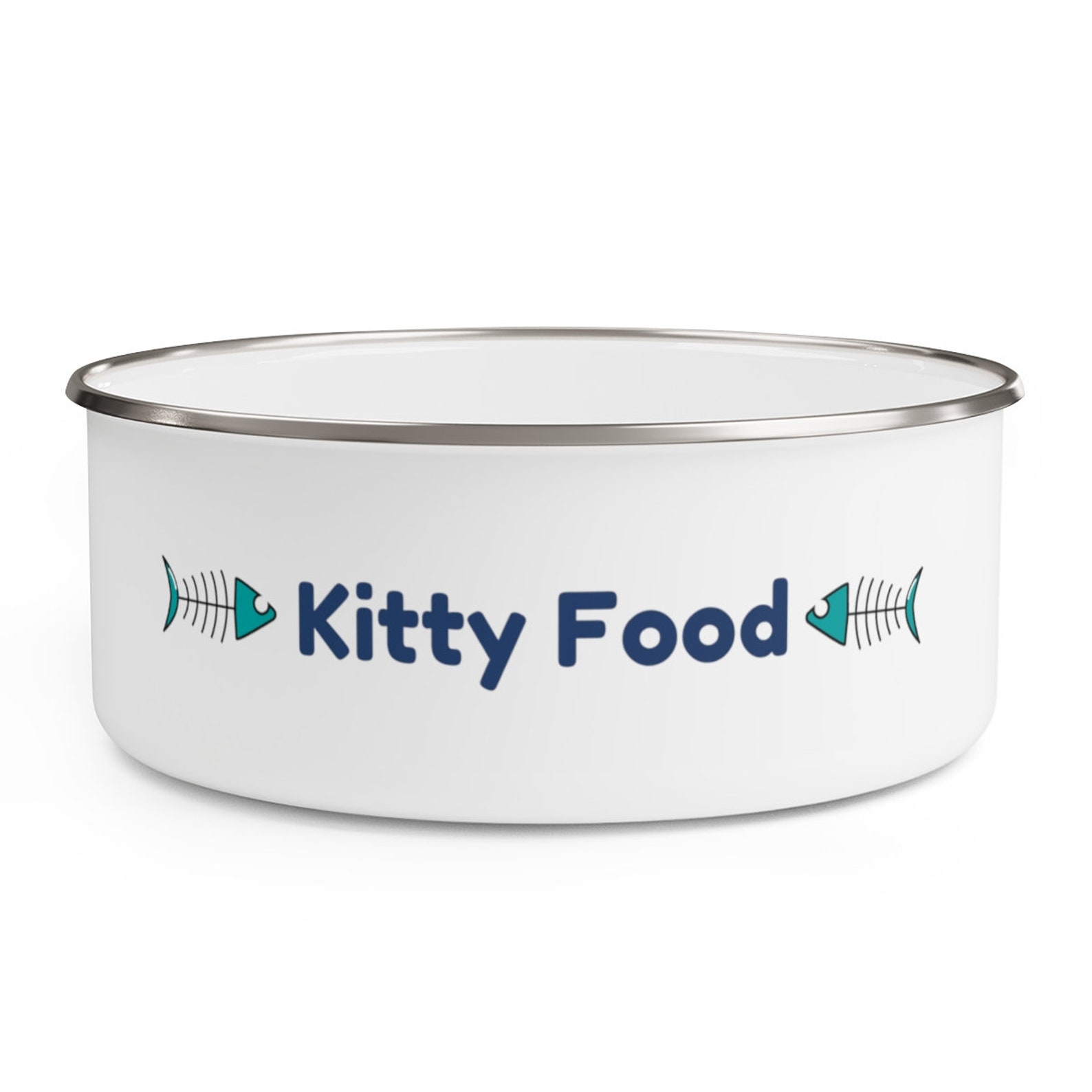 Personalized Cat Bowl Kitty Food Bowl Food Storage Bowl Cat Etsy