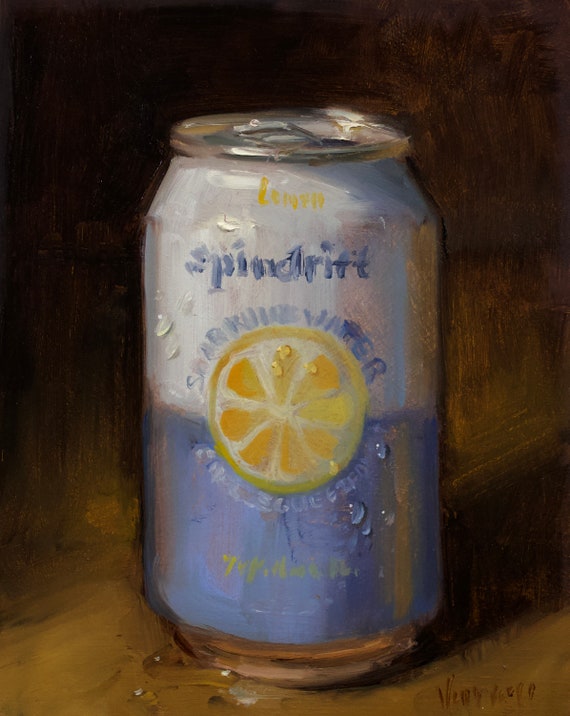 Spindrift Lemon - NOAH VERRIER Original Still Life Oil Painting
