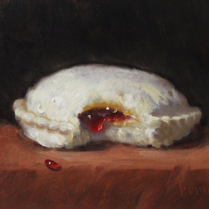 Uncrustable (Canvas Print) - NOAH VERRIER Original still life oil painting, Signed fine art print