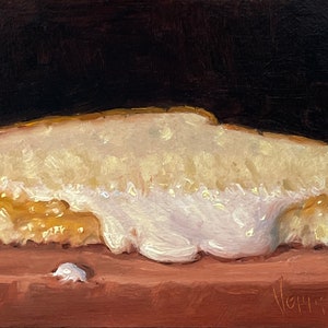 Fluffernutter (Canvas Print) - NOAH VERRIER Original still life oil painting, Signed fine art print