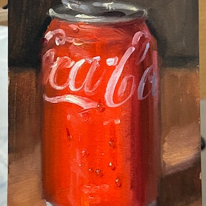 Coke - NOAH VERRIER Original still life oil painting, Signed fine art print