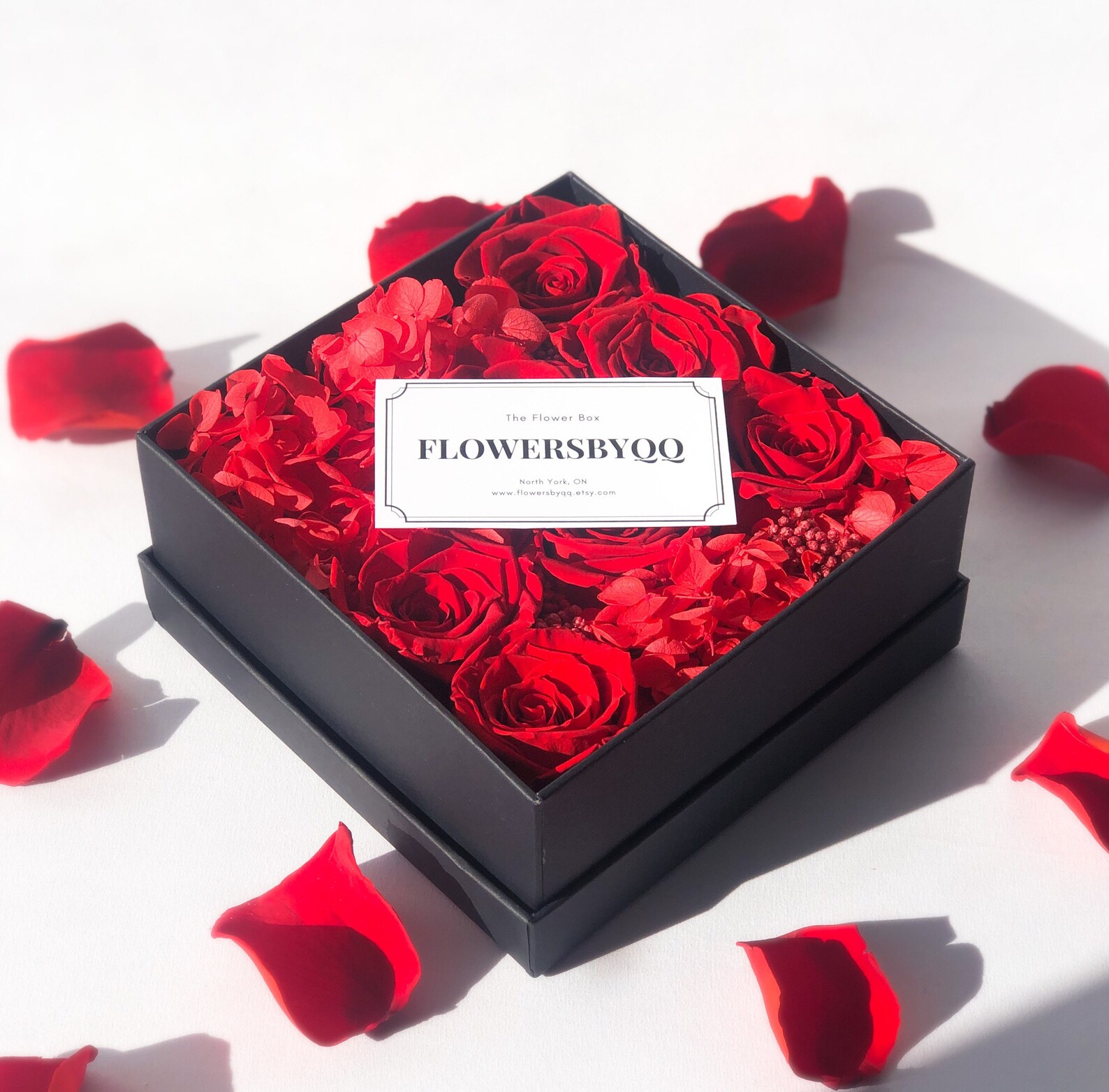 Timeless Flower Box. Everlasting Flower Box. Forever Flower Etsy