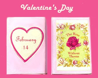 Valentine's Day Printable Gift!  "The Rose Without Thorns" ~  ~ vintage Valentine greeting inside