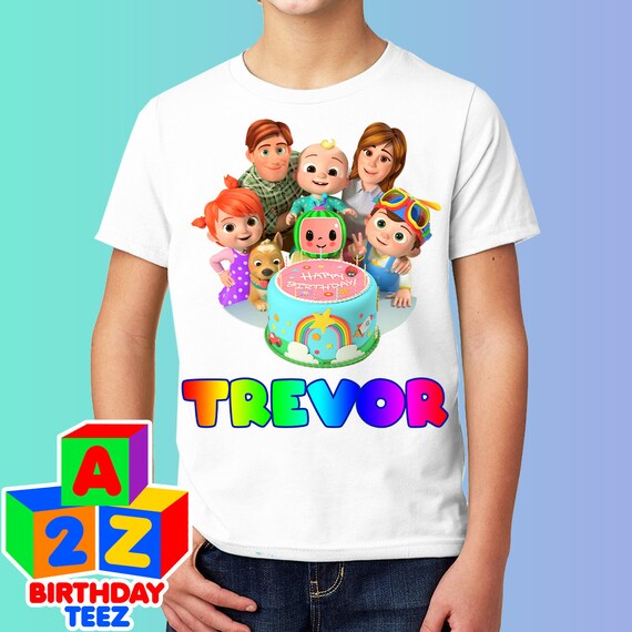 Cocomelon Shirt Cocomelon Birthday Tee 