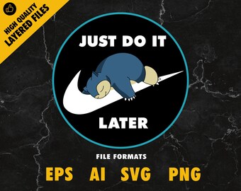 Just Do It Later Etsy
