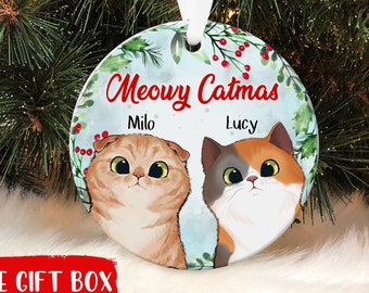 custom cat ornaments