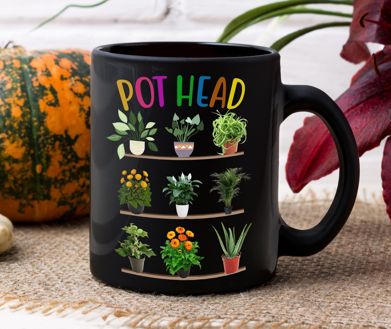 Pot Head Mug Plant Coffee Mug Gift For Gardener Gardening Etsy