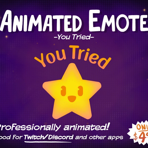 Animated Emote You Tried Twitch and Discord