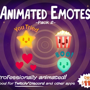 Emote animate Pack2 Twitch e Discord