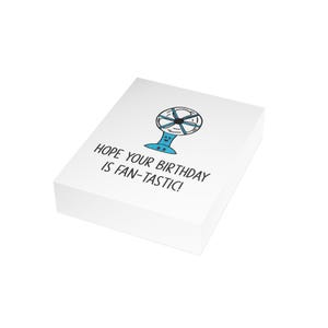 Birthday Card Set - Fan Pun Bulk Pack of 10, 30, and 50 Cards - Funny Birthday Cards, Bulk Cards for All Ages, Air Conditioning Joke
