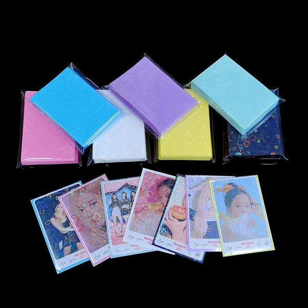 Colored Photocard Sleeve Etsy