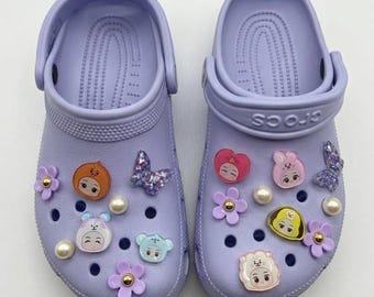 Bangtan21 Inspired Acrylic Shoe Charms (Set of 7)