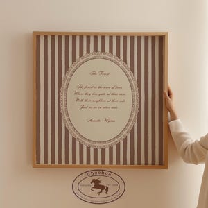 The Forest Poem - Annette Wynne - Poems for Kids, Poem Posters - Wall Art Poems - Bedroom Decor - Kids Studio Decor - Gift Poem Posters