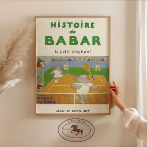 Babar Tennis - Etsy