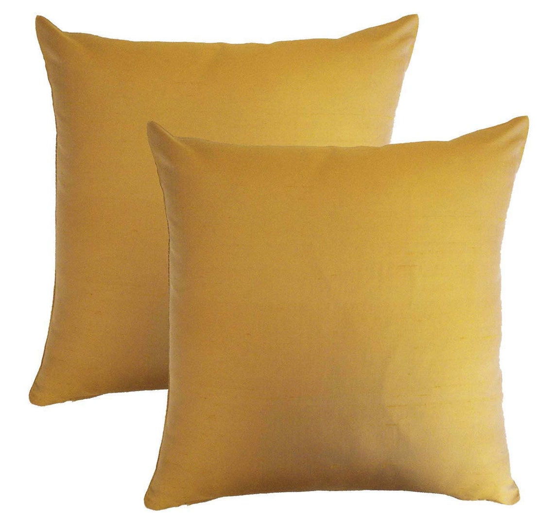 Satin Silk Decorative Square Cushion Cover Throw Pillow Case Etsy