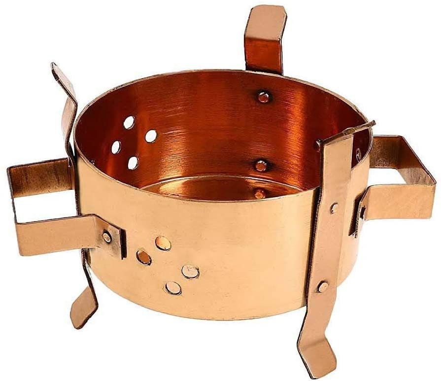 Copper/Brass Food Warmer -match with copper/steel Bowls SIGDI 