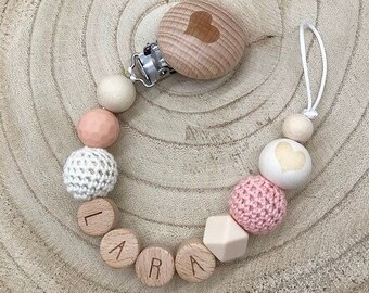 Personalized pacifier chain