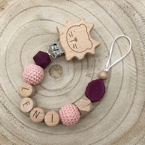 Personalized pacifier chain image 1