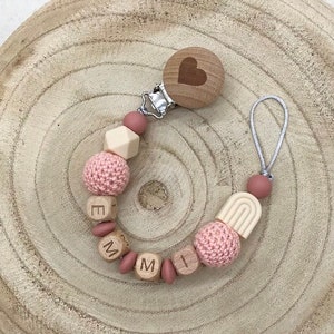 Personalized pacifier chain image 1