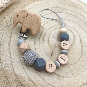 Personalized pacifier chain