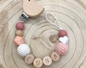 Personalized pacifier chain