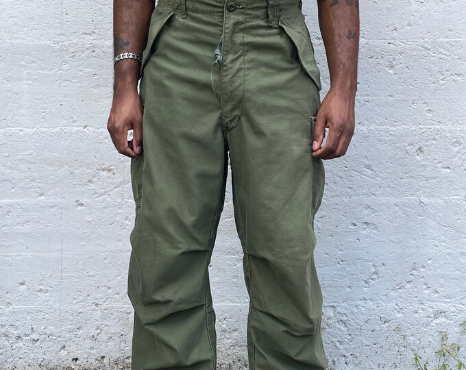 Vintage 1970s Vietnam War US Army M-64 Cargo Trousers - Etsy