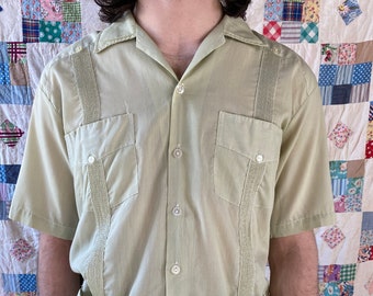 Guayabera Shirt - Etsy Australia