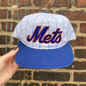 Mets Pinstripe Snapback Starter Hat 