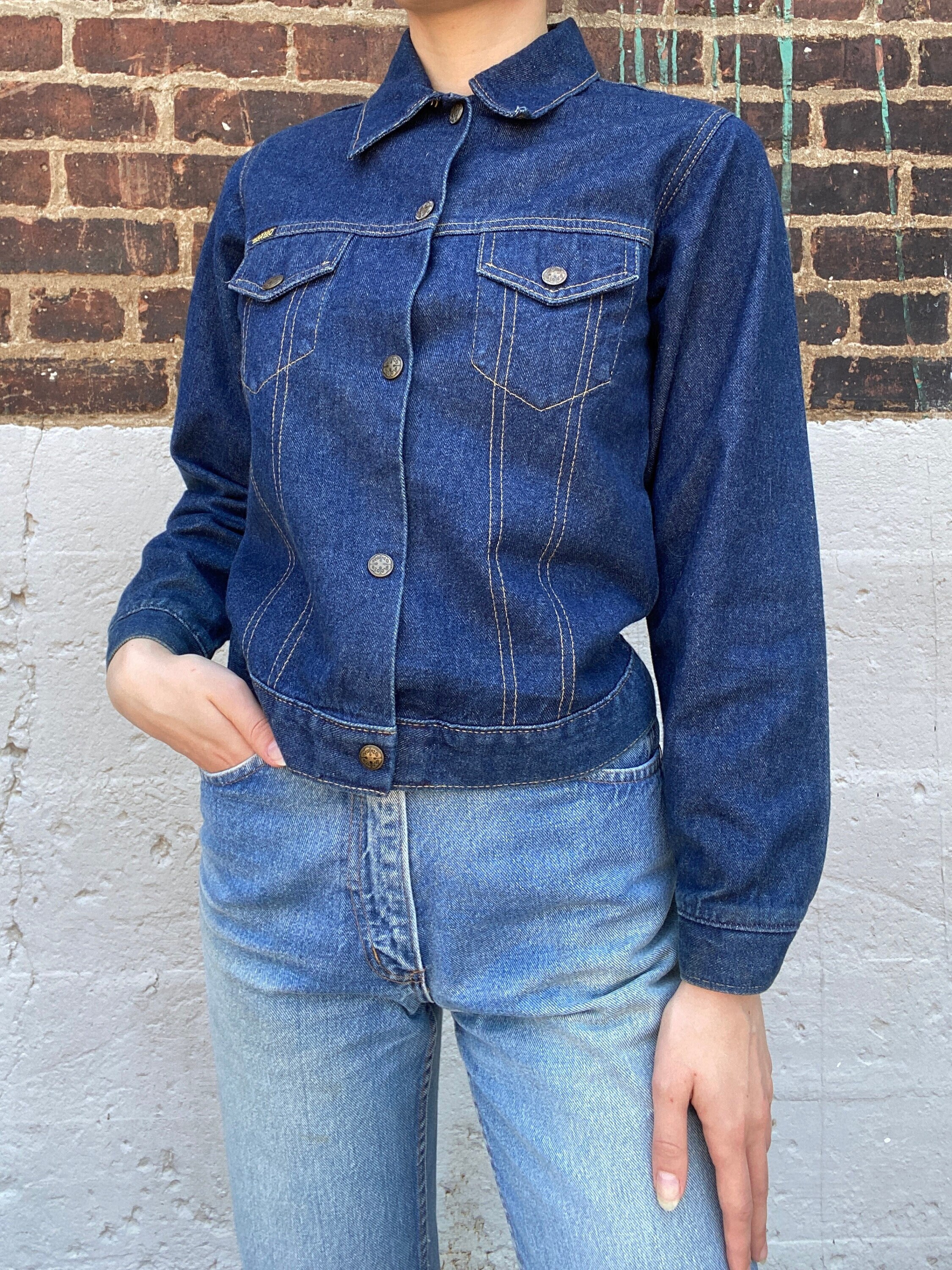 Oshkosh Denim Jacket - Etsy クリーニング 1960年代【VINTAGE】OSHKOSH B'GOSH denim JKT Gジャン/デニムジャケット