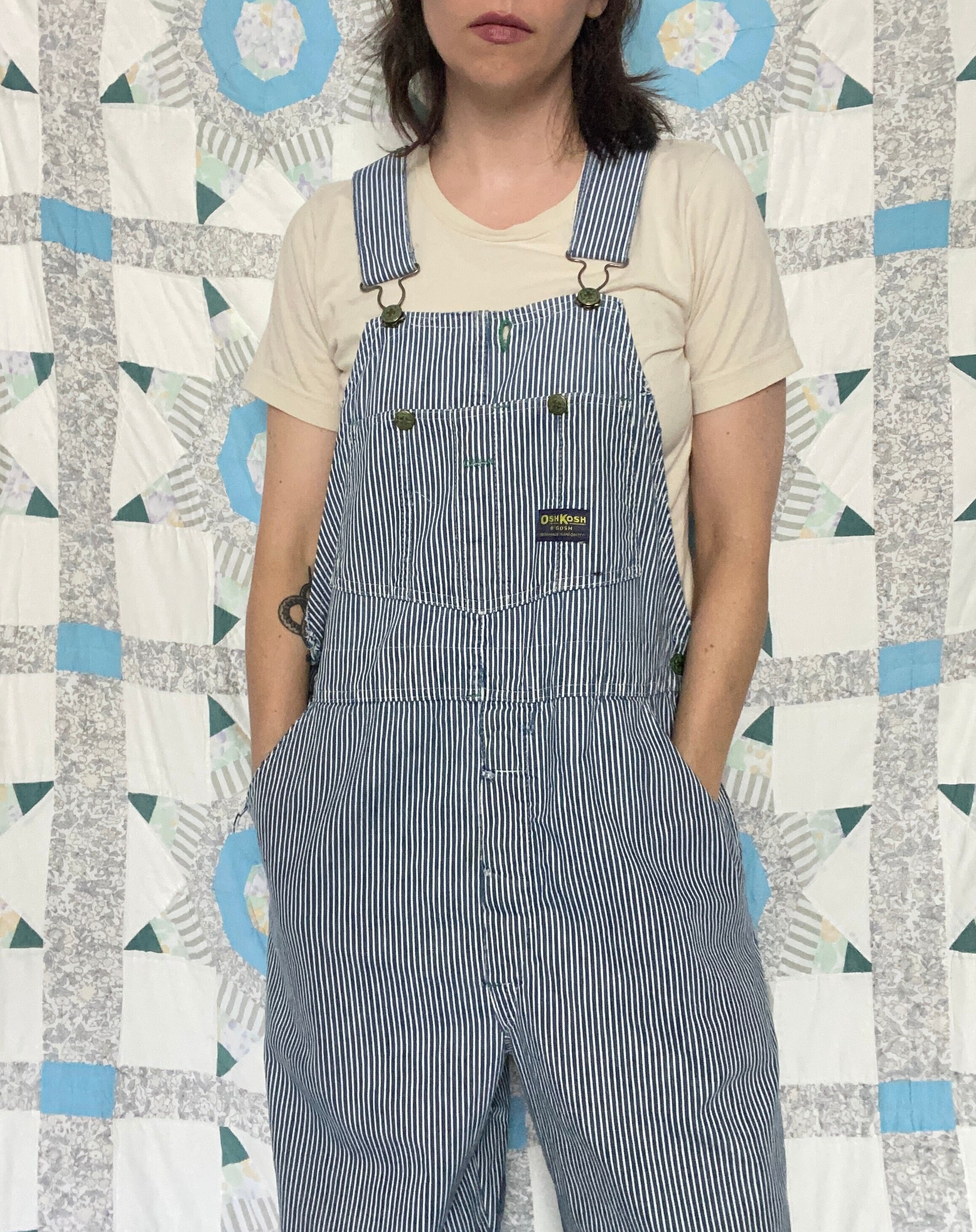Striped Oshkosh - Etsy