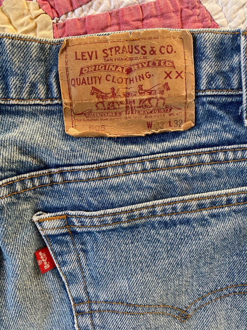 Vintage 1980s Levis 505 Jeans W33 L32 | Etsy Ireland