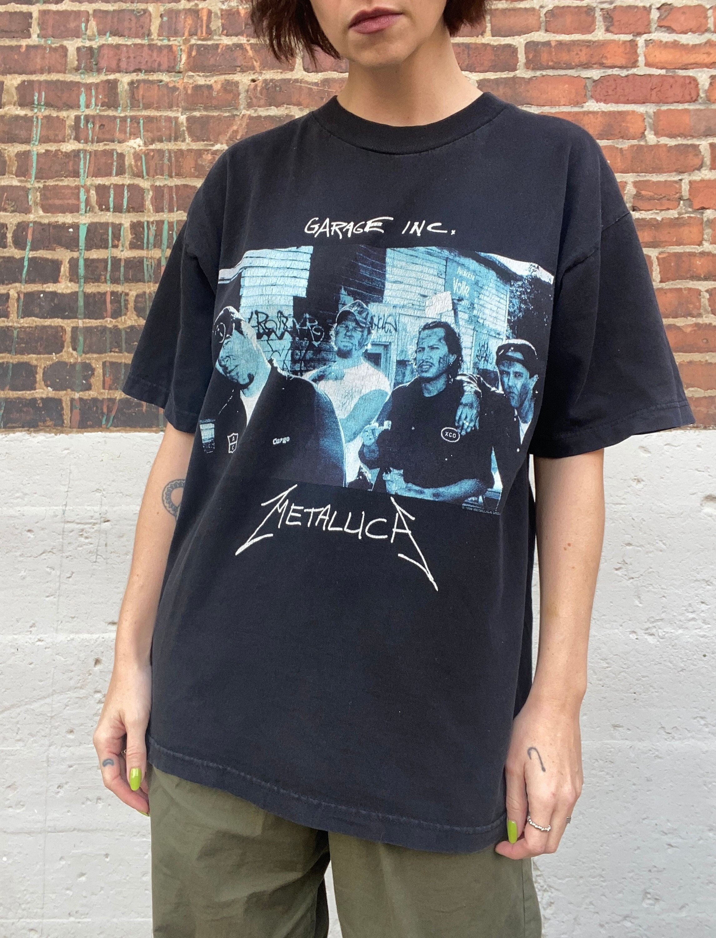 90s metallica garage inc. tee-