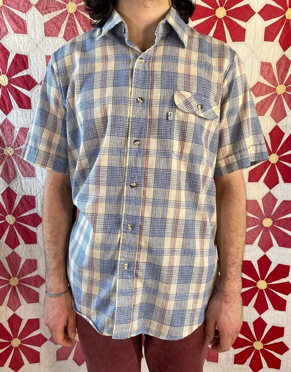 Levis tartan t shirt Clearance