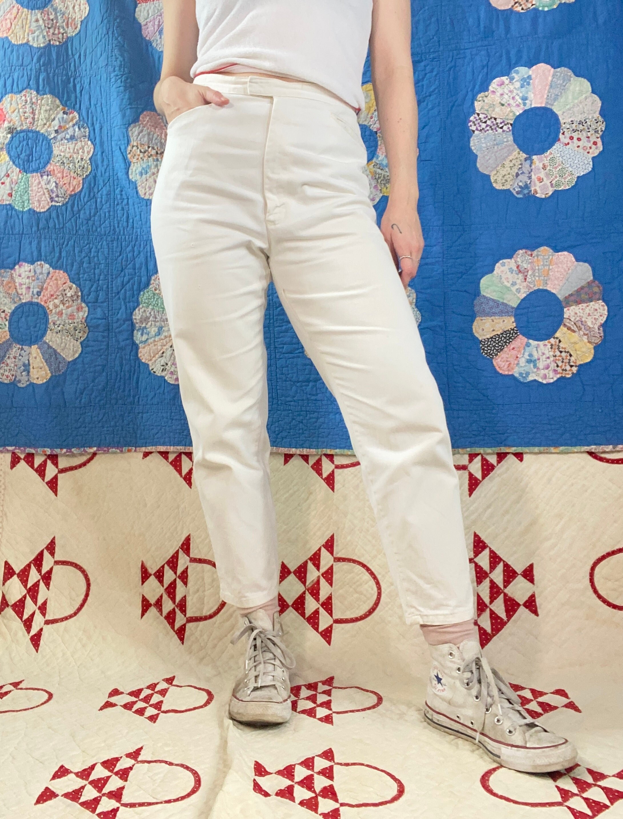 Vintage 60s/70s Teekays White High 