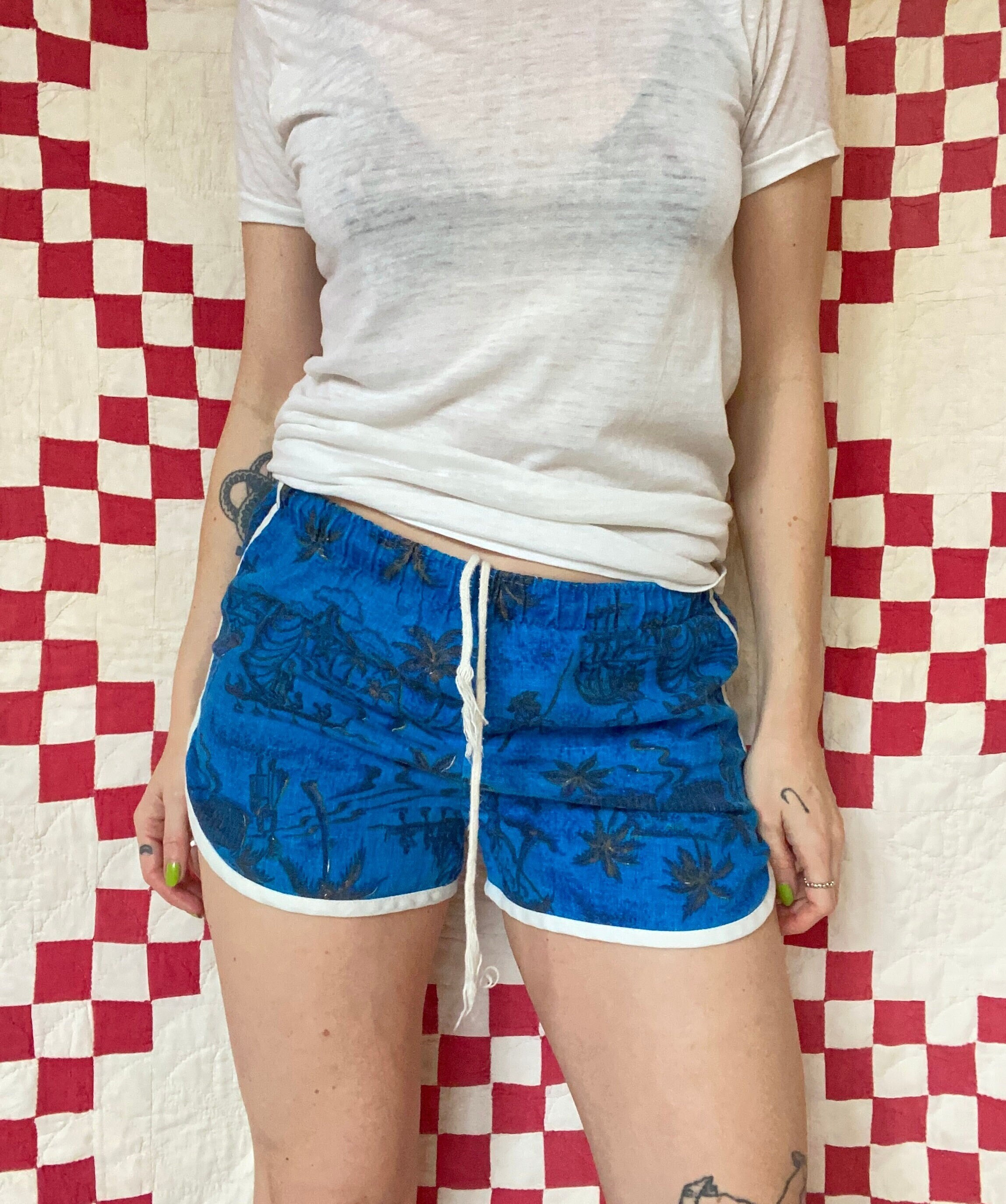 Propaganda Dolphin Shorts Custom Dolphin Shorts Y2K Shorts Cute