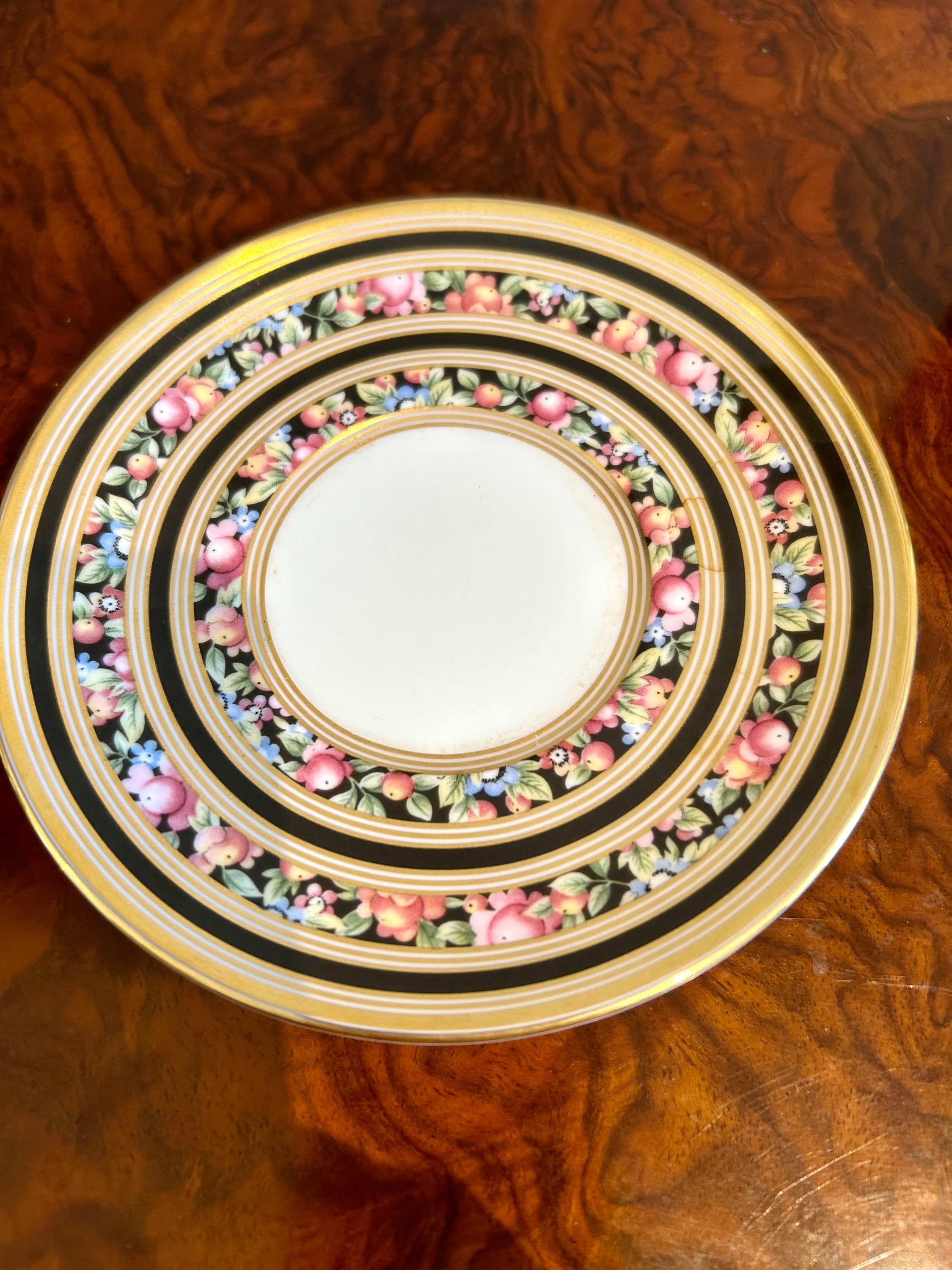Vintage Wedgwood Clio Bone China Cup and Saucer - Demitasse