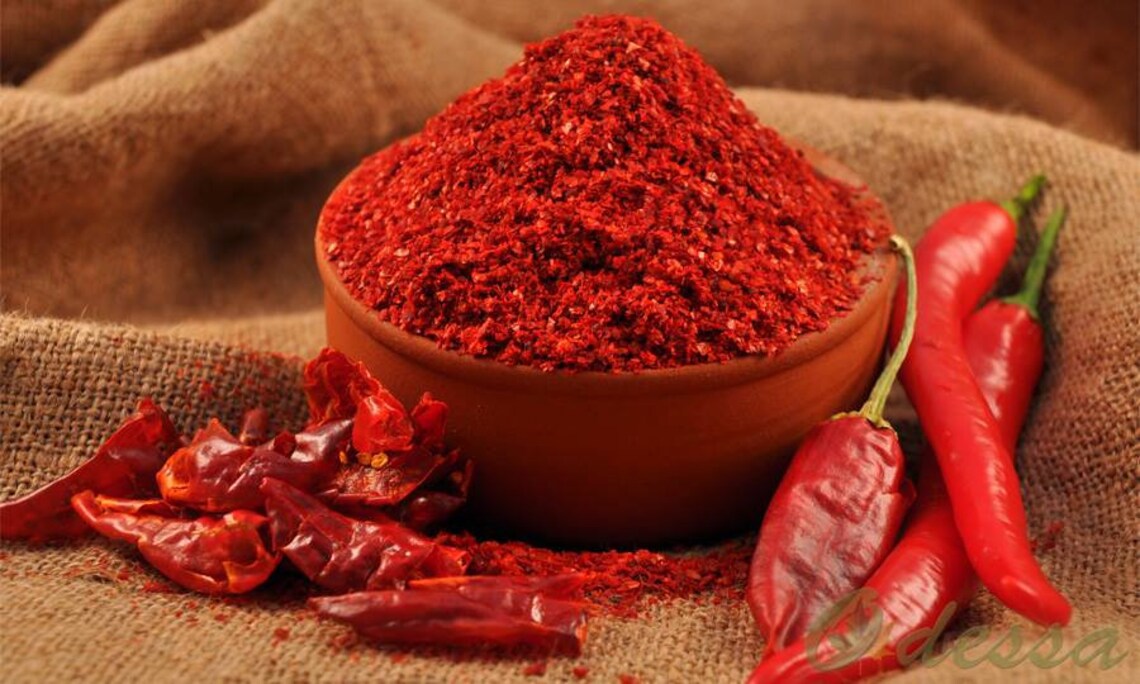 Red Urfa Chilli Flakes Pul Biber Hot for Delicious Etsy