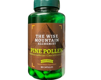 Pine Pollen | The Wise Mountain Alchemist| 90 capsules